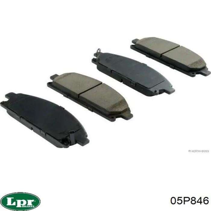 Тормозные колодки LPR 05P846