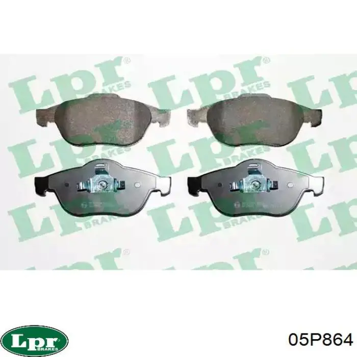Колодки LPR 05P864 цена, от 15.85 USD