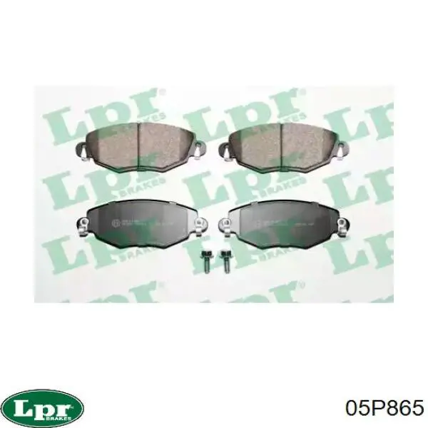 Купить 05P865 LPR Колодки тормозные
