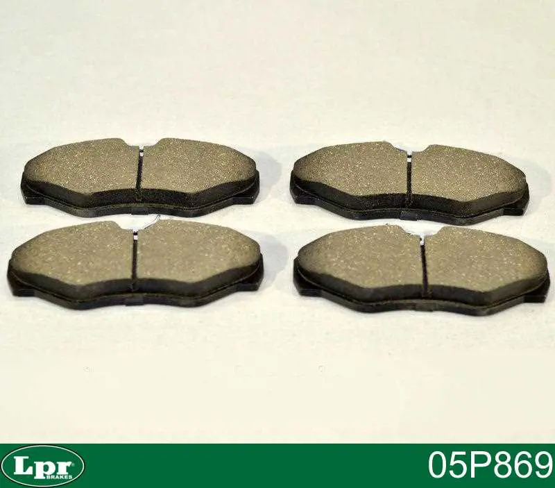 Колодки LPR 05P869 цена, от 21.89 USD