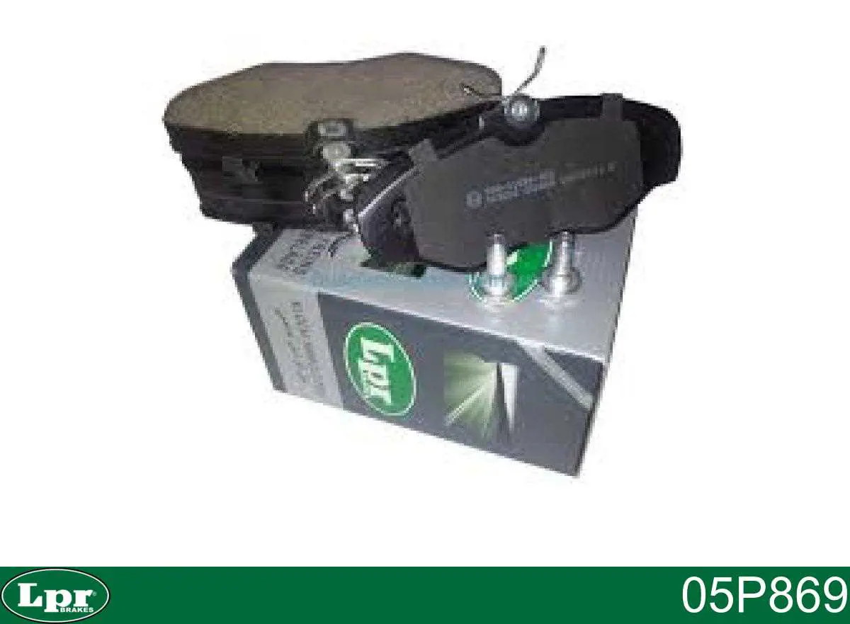 Передние тормозные колодки 05P869 LPR