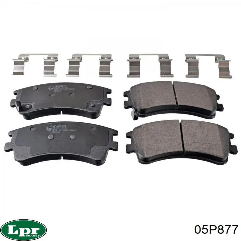 05P877 LPR Колодки передние
