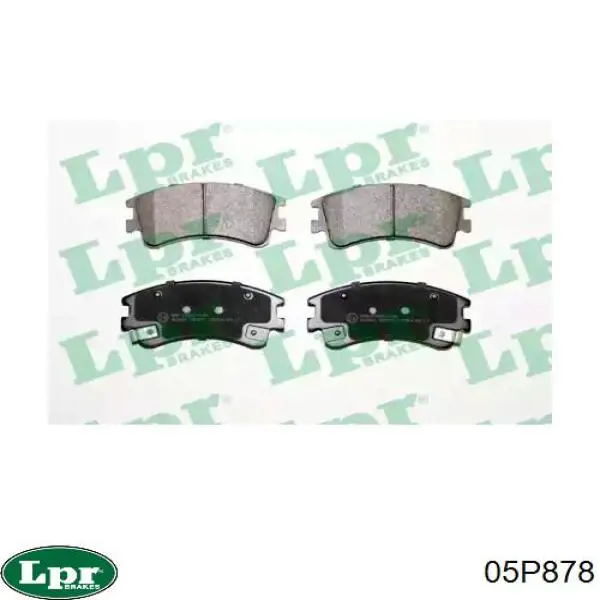Колодки LPR 05P878 цена, от 18.72 USD