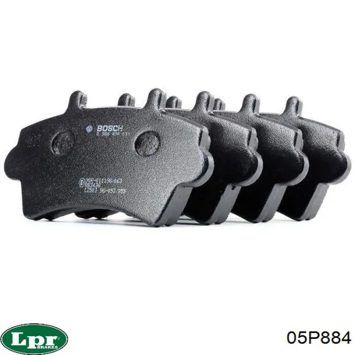 Тормозные колодки LPR 05P884