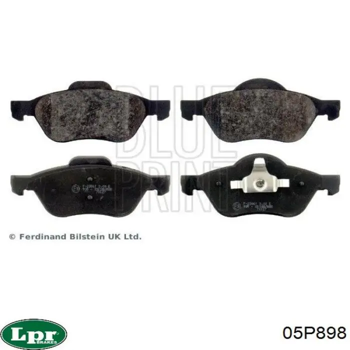 Передние тормозные колодки 05P898 LPR