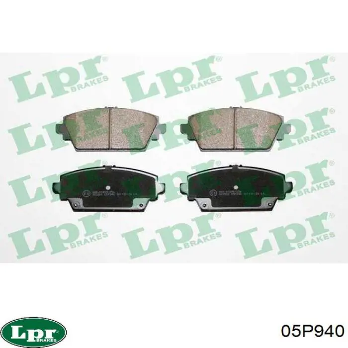Колодки LPR 05P940 цена, от 16.13 USD