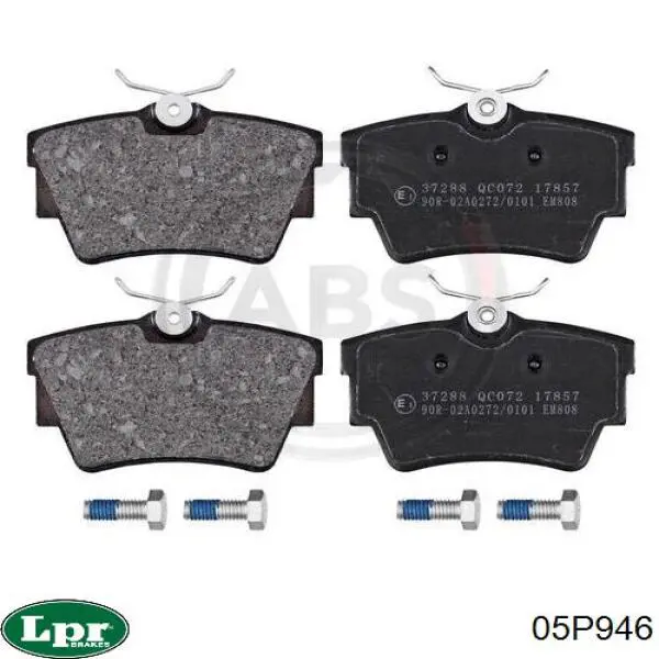 Колодки дисковые  LPR 05P946 цена, от 17.11 USD