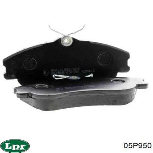 Передние тормозные колодки 05P950 LPR