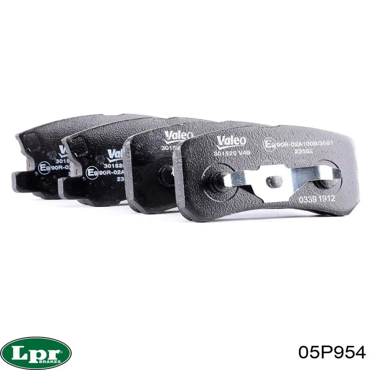 Задние дисковые колодки LPR 05P954