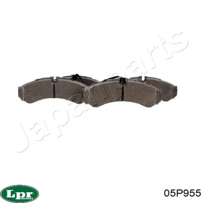 Передние тормозные колодки 05P955 LPR