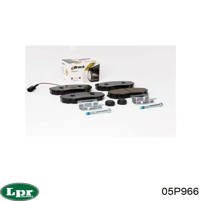 Колодки LPR 05P966 цена, от 18.95 USD