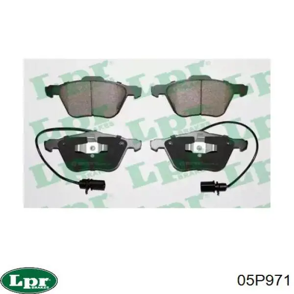 Тормозные колодки LPR 05P971