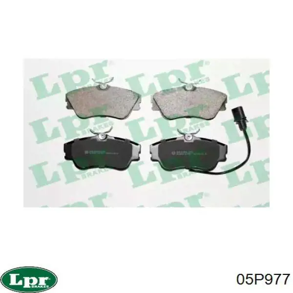 Передние тормозные колодки 05P977 LPR