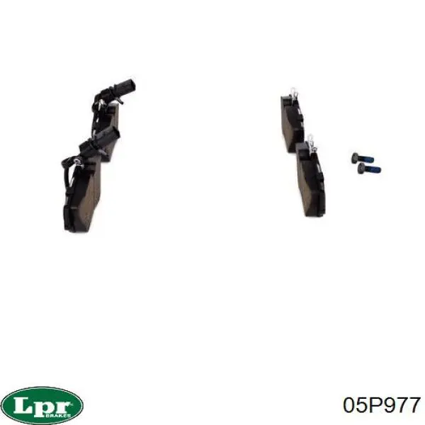 Купить 05P977 LPR Колодки тормозные