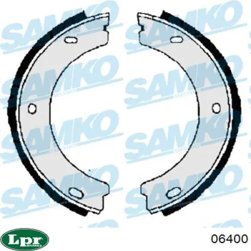 Барабанные колодки LPR 06400