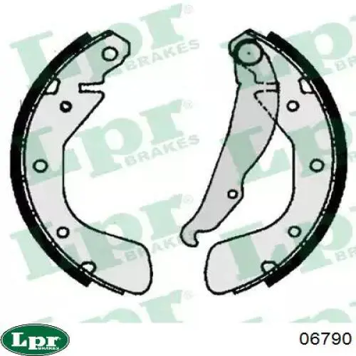 Тормоза рабочие задние ножные и тормозные барабаны LPR 06790 цена, от 15.41 USD