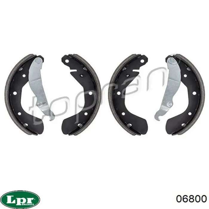 Барабанные колодки LPR 06800