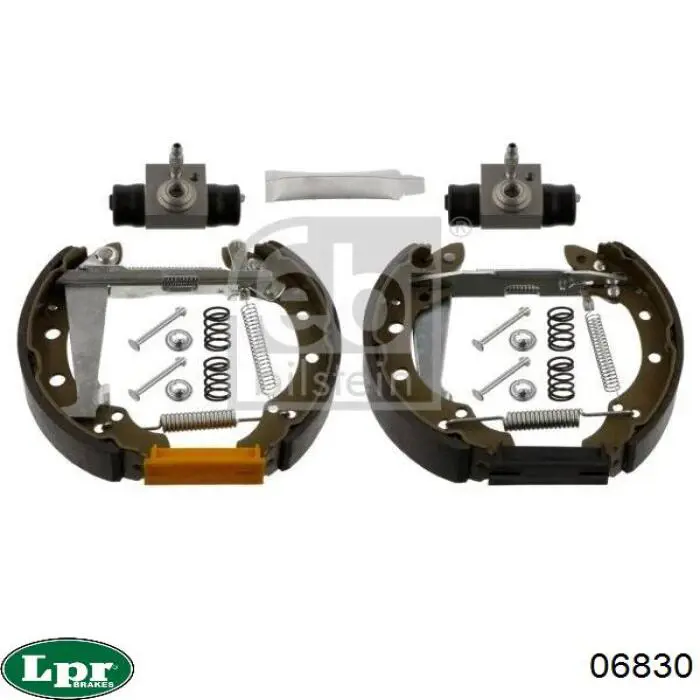 Тормоза рабочие задние ножные и тормозные барабаны LPR 06830 цена, от 14.49 USD