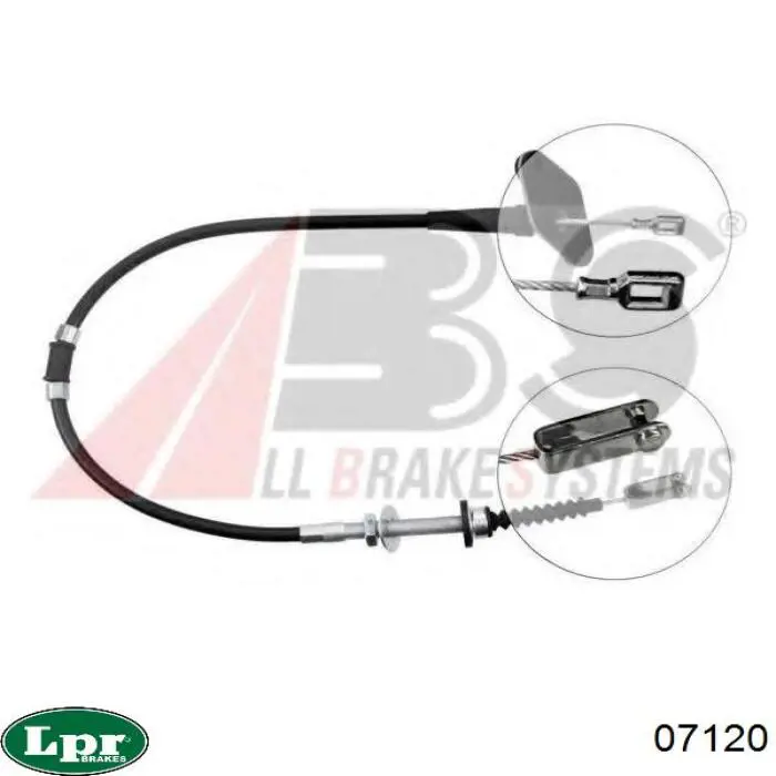 Барабанные колодки LPR 07120