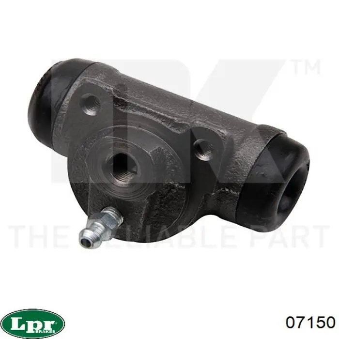 Задние барабанные колодки 07150 LPR