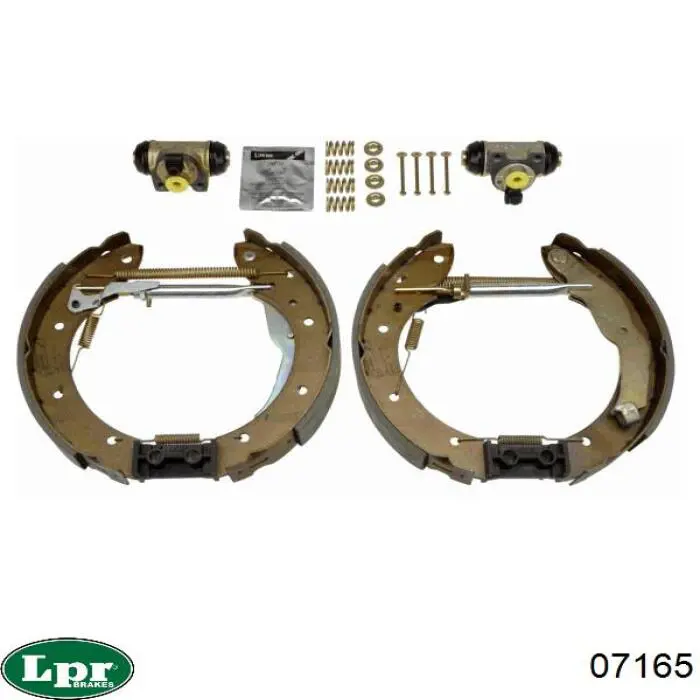 Барабанные колодки LPR 07165