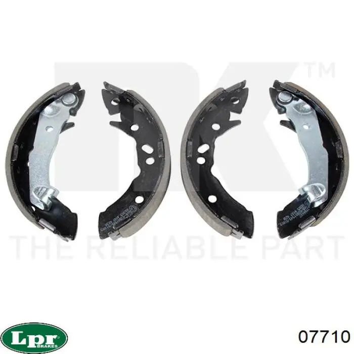 Барабанные колодки LPR 07710