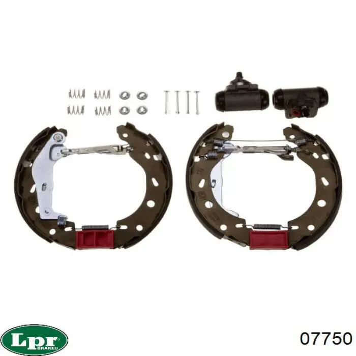 Барабанные колодки LPR 07750