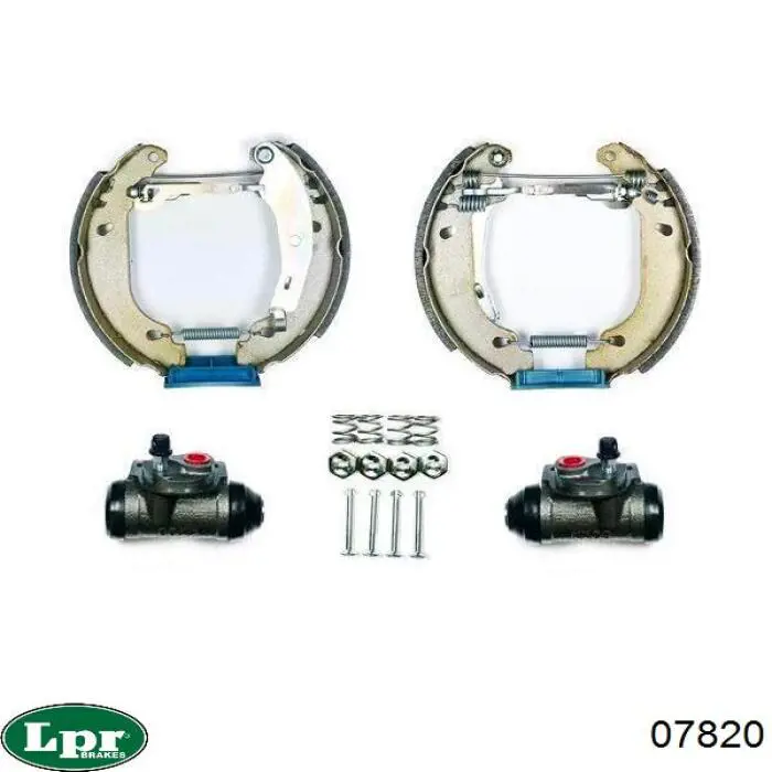 Барабанные колодки LPR 07820