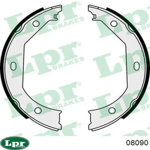 Колодки ручника 08090 LPR
