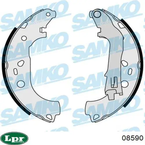 Барабанные колодки LPR 08590