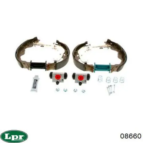 Барабанные колодки LPR 08660