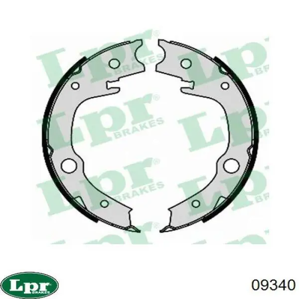 Колодки ручника 09340 LPR