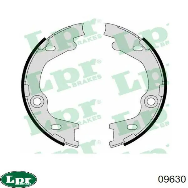Тормозные колодки стояночного тормоза LPR 09630 цена, от 19.77 USD