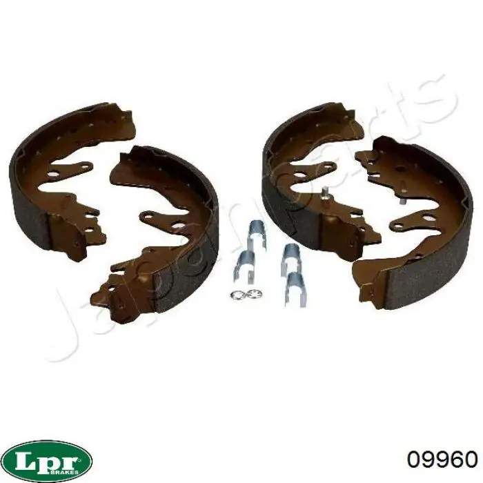 Задние барабанные колодки 09960 LPR