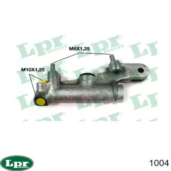 Задние барабанные колодки 1004 LPR