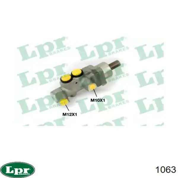 Колодки ручника 1063 LPR