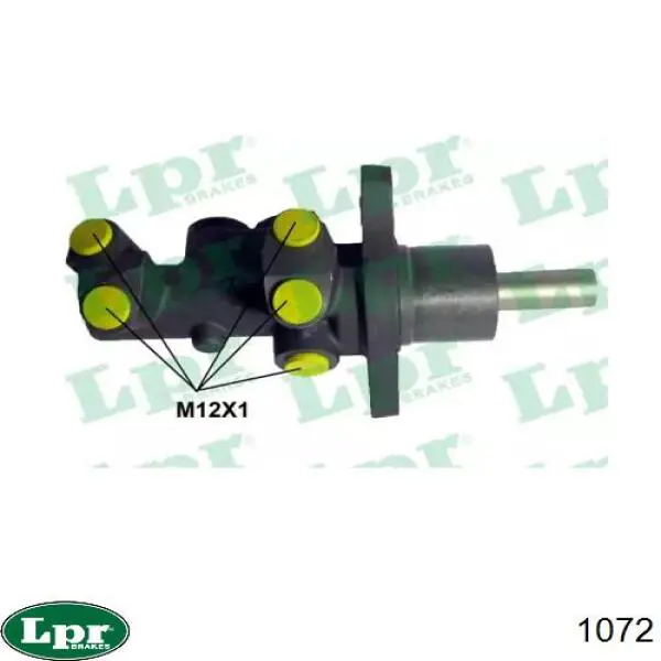 Цилиндр главный тормоза (гидротормозов) LPR 1072 цена, от 25.34 USD