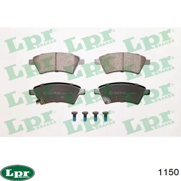 1150 LPR Барабанные тормозные колодки