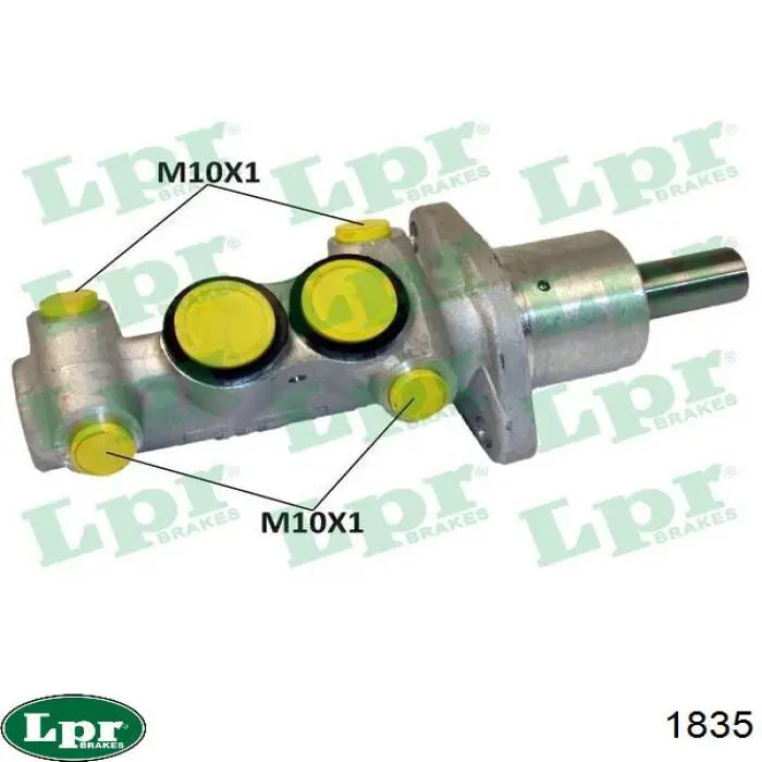 Цилиндр главный тормоза (гидротормозов) LPR 1835 цена, от 26.76 USD
