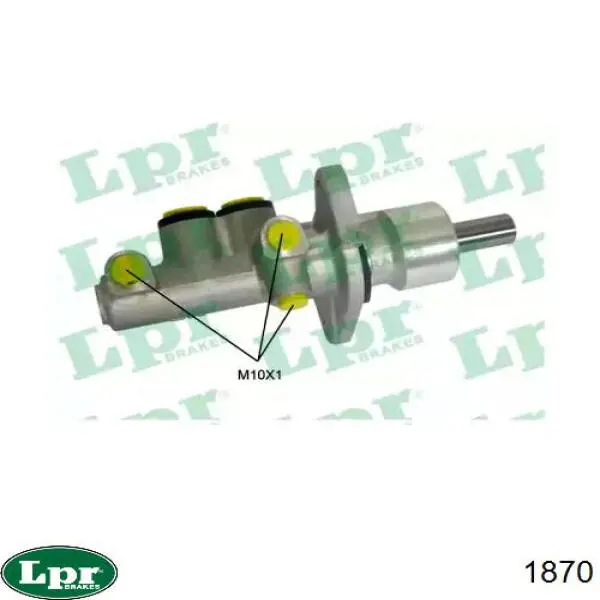 Цилиндр главный тормоза (гидротормозов) LPR 1870 цена, от 54.47 USD