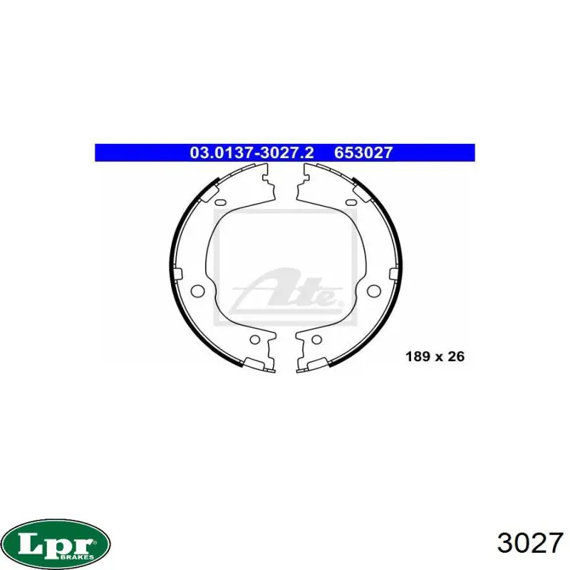 Рабочий цилиндр сцепления 3027 LPR