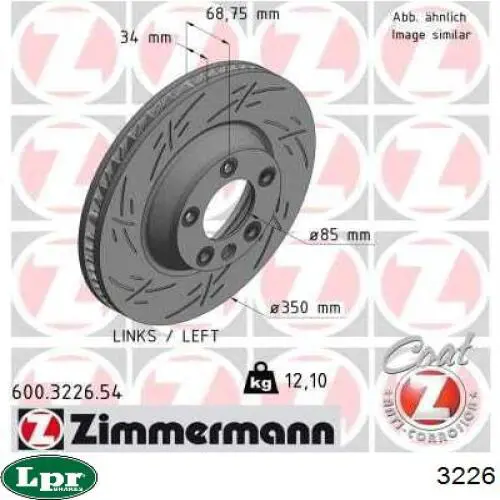 Рабочий цилиндр сцепления LPR 3226 цена, от 38.20 USD
