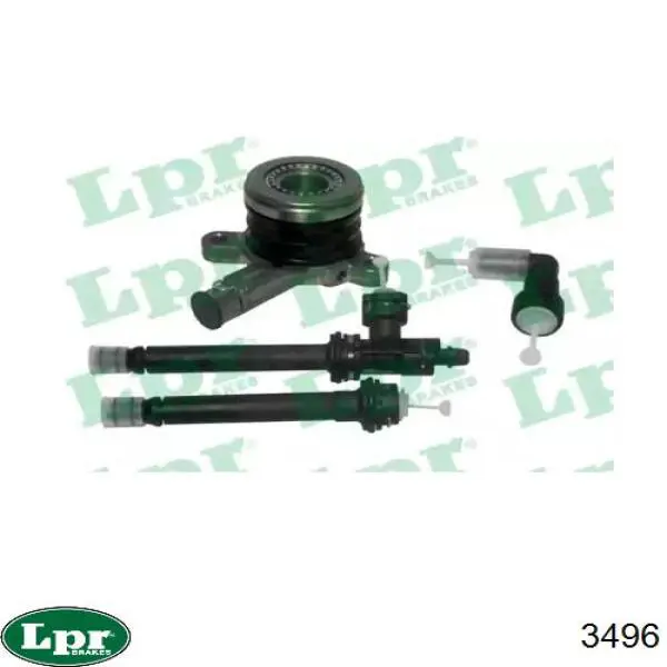 Цилиндр сцепления рабочий с выжимным подшипником LPR 3496 цена, от 76.09 USD