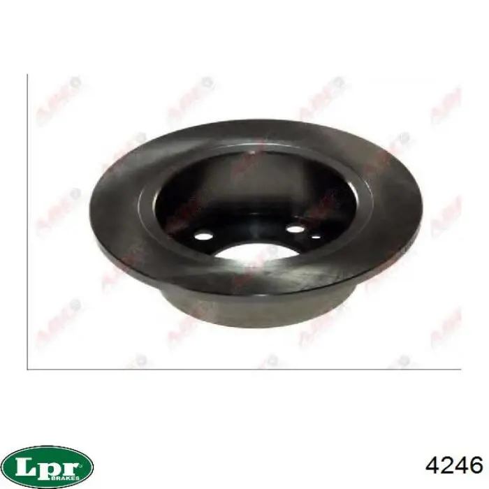 Купить 4246 LPR Цилиндр тормозной колесный