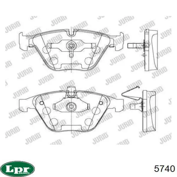 Тормоза рабочие задние ножные и тормозные барабаны LPR 5740 цена, от 14.99 USD
