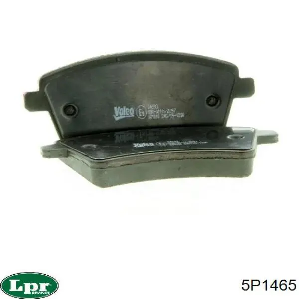 Купить 5P1465 LPR Колодки тормозные