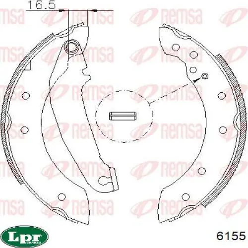 Цилиндр главный тормоза (гидротормозов) LPR 6155 цена, от 68.21 USD