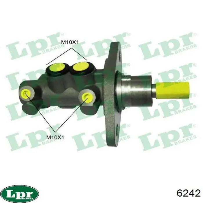 Цилиндр главный тормоза (гидротормозов) LPR 6242 цена, от 98.09 USD
