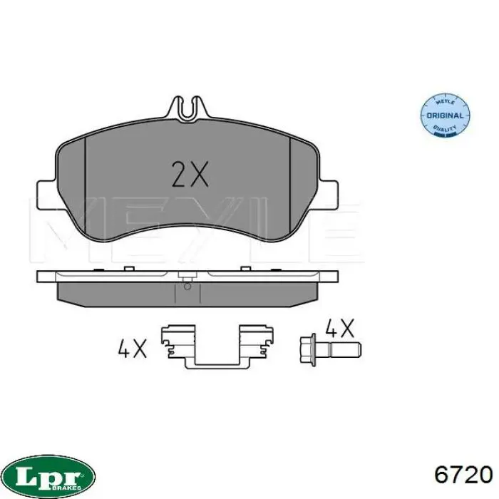 Купить 6720 LPR Главный тормозной цилиндр