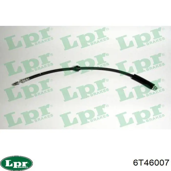 6T46007 LPR Гибкая тормозная трубка передняя